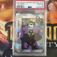 2025 Skybox Metal Universe DC The Joker #101 Mint 105/250 picture