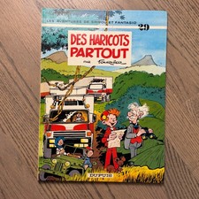 Spirou et Fantasio Tome 29 Des Haricots Partout Fournier Dupuis French 1980 rare picture