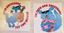 HOLY GRAiL 1974 Nabisco OOO BOPPEROOS Cereal Premium 2/3 Issued Insert Stickers picture