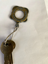 Vintage 1990s Norwegian Cruise Line Souvenir key ring with keys picture