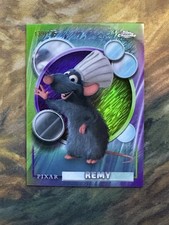 2025-26 Topps Chrome Disney Remy Purple & Light Green Shimmer Refractor /175 #47 picture