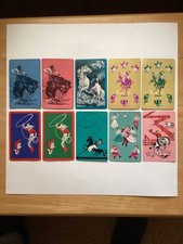 Lot (10) Western Themed “COWBOY/COWGIRL” Playing Cards picture
