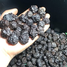 1000g 100pcs Limonite & Hematite pseudomorph after Marcasite - Prophecy Stone picture