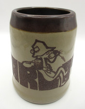 VERY RARE Pink Panther Vintage 1976 MUG by Monmouth Pottery Stoneware Studio picture