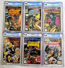 1ST APPEARANCE +MIDNIGHT SONS+ 6 BOOK CGC 9.8 SET / INCLUDES OG BAGS & POSTERS picture