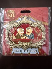 2026 Disney D23 MOG WDI Statler Waldorf Muppet Show 50th Anniversary Pin LE400 picture