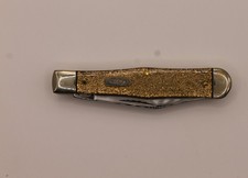 CASE CENTENNIAL KNIFE GS215 GUNSTOCK KNIFE 1989 ISSUE GOLDSTONE picture