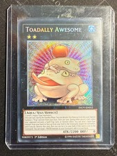 Yu-Gi-Oh Toadally Awesome 1st Edition | Pristine | Secret Rare | INOV-EN052 picture