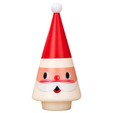 Christmas Santa Tree Figurine Cute Holiday Tabletop Decor for Mantel Shelf picture