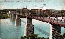 Chattanooga, TN Hamilton County Bridge/Tenessee River/BEV/Walnut St. Bridge-A119 picture