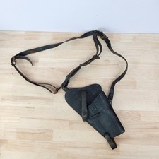 Vintage WWII M3 M7 Shoulder Holster US Western Mfg Co 7791527 Black RH picture