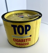 Vintage Top Cigarette Tobacco Empty Tin ~ 7 oz. Can  R.J. Reynolds Tobacco Co. picture