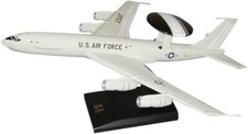 USAF Boeing E-3 Sentry AWACS AEW&C Desk Top Display Jet Model 1/100 SC Airplane picture