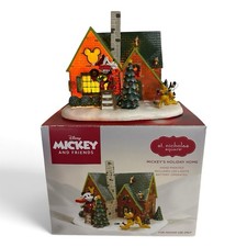 St Nicholas Square Mickey's Holiday Home Lighted Christmas Disney  picture