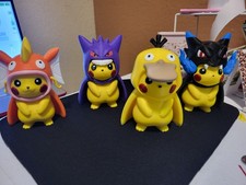 3D-Printed Charizard,psyduck,Magikarp gengar,Poncho Pikachu Figures (~7 Inches) picture