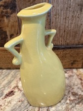 Michael Lambert Studio Pottery Sassy Vase Yellow Dancing Y2K Postmodern picture