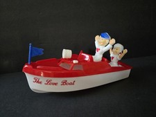 Vtg 1950s Rosbro Rosen Valentine The Love Boat Candy Container complete  Figures picture
