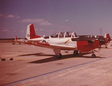 1982 US Navy Beechcraft T-34C Turbo Mentor VT-21, 22, 23 Original Photo picture