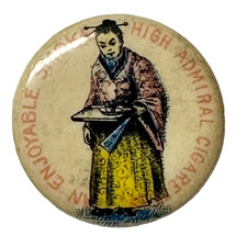 c1890s High Admiral Cigarettes Japanese Lady 7/8
