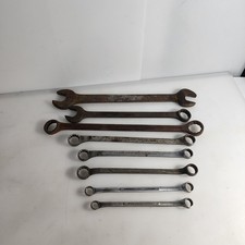 Vintage CRAFTSMAN Herbran Penens Plomb Double -Opened- Boxed- End Wrenches Lot 8 picture