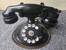 Antique Western Electric D2 E1 Bakelite Rotary Telephone 1930s Bell System Phone picture