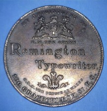 1896 REMINGTON TYPEWRITER FOUR GENERATIONS OF ROYAL FAMILY - *01215563 ๐ picture