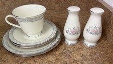 Lenox USA Cosmopolitan Collection “ Charleston”  Cup, Saucers, Plates & S&P picture