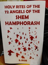 Holy rites of the 72 Angels of the Shem Hamphorash 180 page book picture