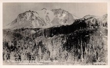 RPPC Lassen Peak Pre Volcano Eruption 1915 Mud Flood Disaster Photo Postcard F19 picture