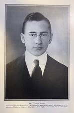 1925 Vintage Magazine Illustration Dr. Francis Blake Yale University picture