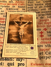 RELIC EX-VEIL OF THE MIRACULOUS CROSS : with handmade hazelnut wood holy cross  picture