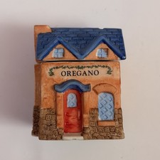 Vtg Spice Jar OREGANO Country Kitchen Collection 1994 NIB House Cottage Core picture