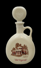 1968 Old Fitzgerald 1849 Thomas Jefferson`s Monticello Flagship Decanter Bottle picture