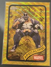 2025 Topps Chrome Marvel Gold Wave Apocalypse #162 /50 picture