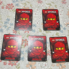 LEGO Ninjago Trading Card Lot 5 Cards Bytar Kendo Kai Unique Power Spitfire picture