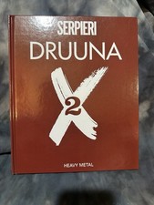 Druuna x 2 Serpieri Hardcover Paolo Serpieri, Heavy Metal, 1998 Edition picture