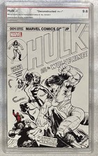 Hulk 1 SVG 9.6 Ed McGuinness HOC B&W sketch Variant. Hulk 181 homage2017🔥🔥 picture