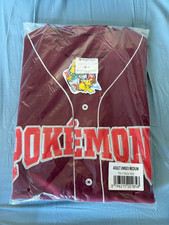 2026 Pokemon World Championships Maroon Red Baseball Jersey - Adult Medium picture