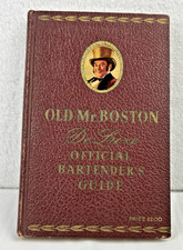 1941 Old Mr Boston Deluxe Official Bartender's Guide Book Hardcover picture
