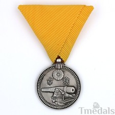 Japan Hosho Medal of Honor Coastal Defense Donation 925 Silver Replica picture