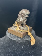 Vintage Chinese Bronze Foo Dog Stamp, Qīngdǎo picture
