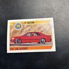 Jb26 Action Dream Cars 100 2nd Addition 1992 #61 Amg Hammer 1987 picture