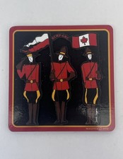 Vintage Canada Royal Canadian Mounted Police RCMP Souvenir Magnet- Sarah Deggau picture