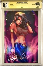 Seraph and the Seven 1 Sheer Top Virgin CBCS SS 9.8 Signed Kincaid + Debalfo CGC picture