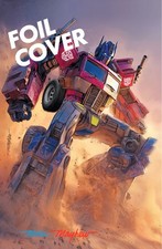 TRANSFORMERS #25 Mike Mayhew Studio Variant Cover C Foil FULL DUO SIG with COA picture