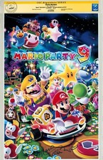 Charles Martinet SIGNED CGC SS Mario Party 9 Bros. Nintendo Video Game Art Print picture