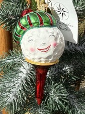 Vintage 2002 Christopher Radko My Tee Cute Tee Glass Ornament Hand Blown Poland picture
