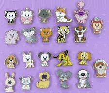 Pink A La Mode PALM Cats and Dogs Micro Mystery Disney Pin LE YOU CHOOSE picture