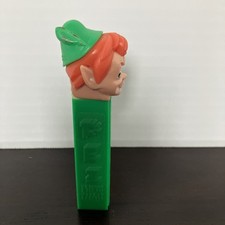  Vintage Peter Pan PEZ Dispenser No Feet Green Stem Austria Patent 2.620.061  picture