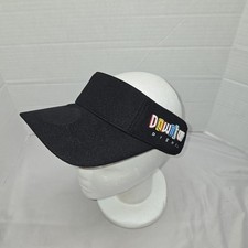 Downtown Disney Visor Euc Black Adjustable Strapback Disney Tag picture